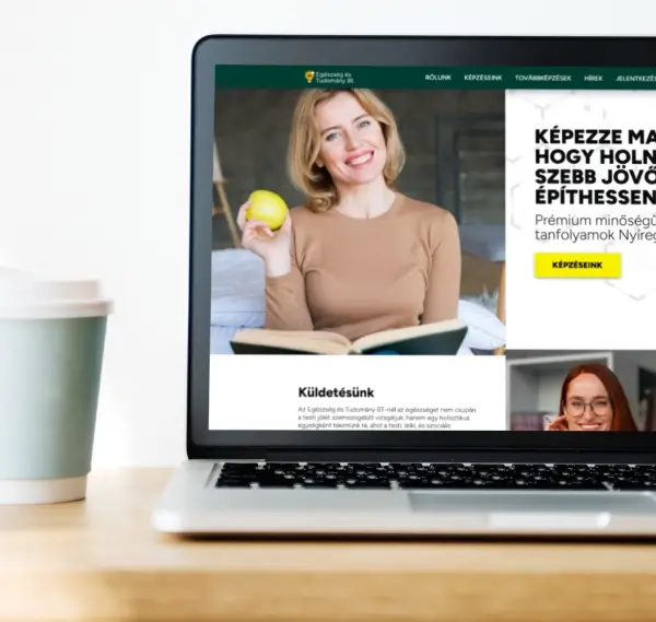Egészség és Tudomány weboldal